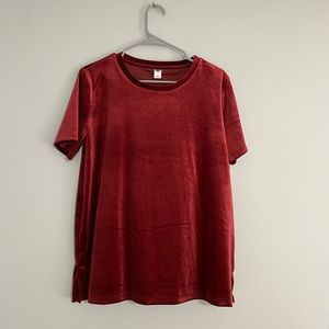 Red Old Navy Shirt